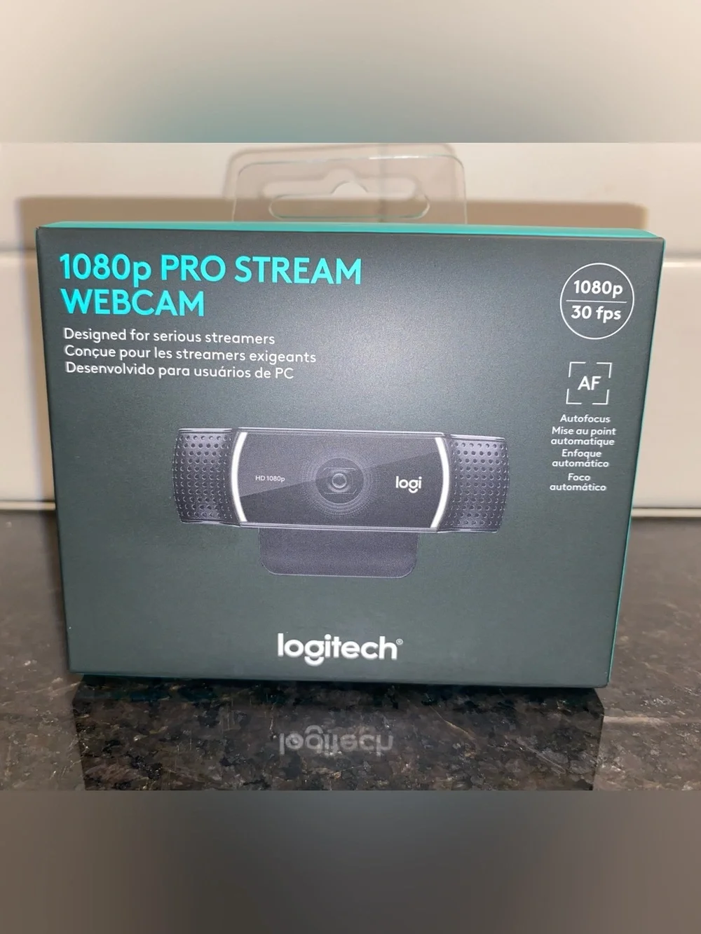 Logitech - “C922 Pro Stream Webcam ” Video Streaming, Recording & Video Calling